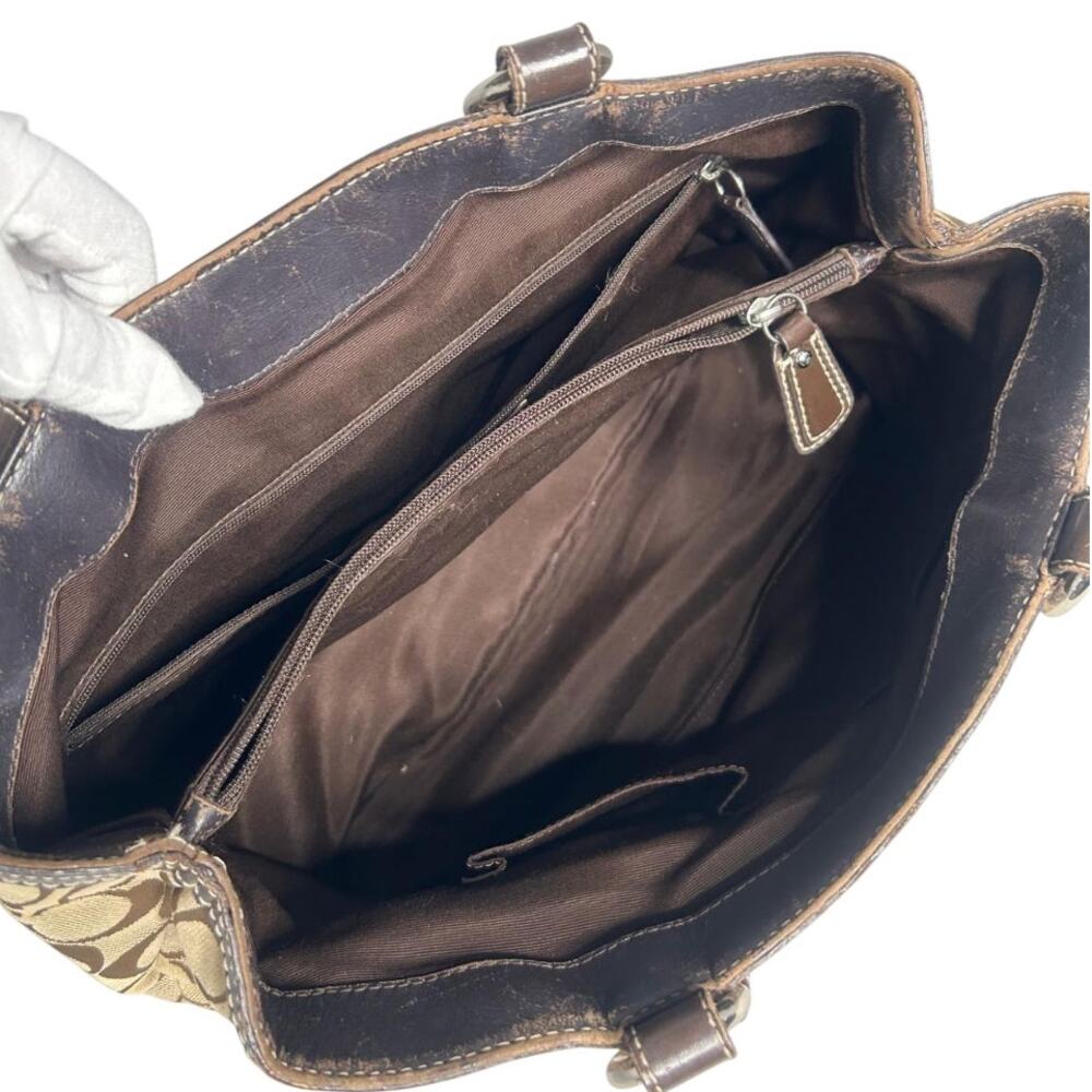 💎✨Authentic✨💎Coach handbag brown - Picture 7 of 10